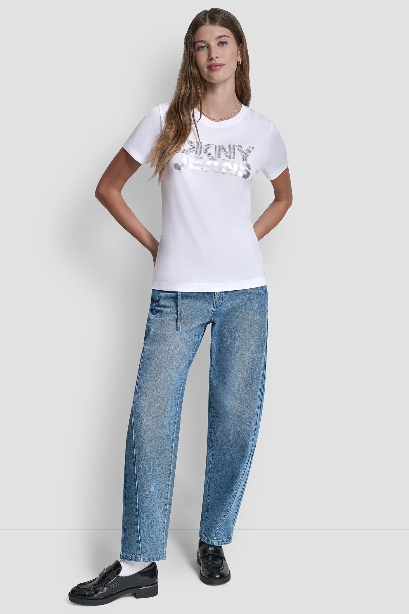 ΛΕΥΚΟ T-SHIRT DKNY